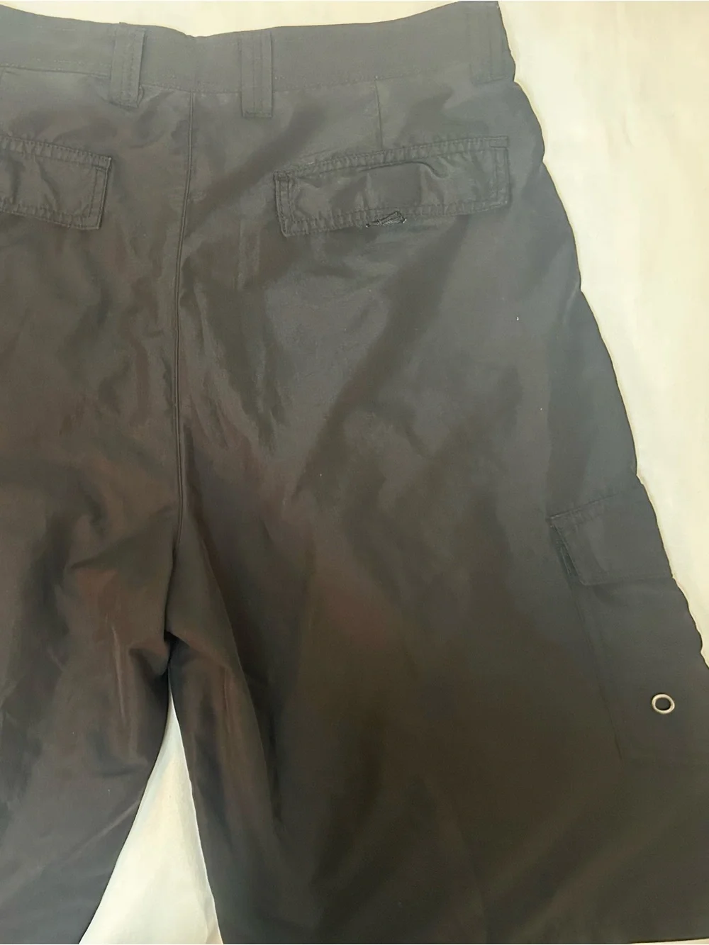 Classic Black Men's Straight-Leg Swim Pants casual.